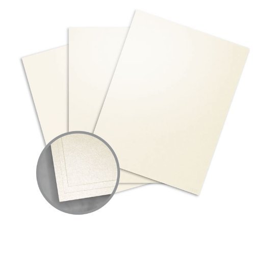 Elan Metallics Champagne Paper - 12 x 12 in 80 lb Text Metallic C/2S 25 per Package