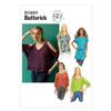 Butterick Patterns B5889 Misses' Top/Tunic and Belt Sewing Templates, Size Y view 1