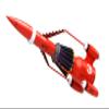 Aoshima Models Thunderbird 3 Model Building Kit, 1/350 Scale view 1