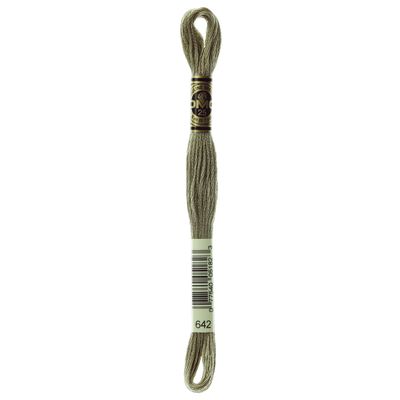 Dmc 6-Strand Embroidery Cotton 8.7yd-Dark Beige Grey