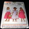 Burda 9702 Girls Dress Pattern - Includes Apron and Jacket- Sizes for 18 Months to 5 Years view 1