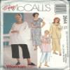 McCall's 2644KK Sewing Pattern Women's Dress Top Skirt Capri Pants Size 26W-32W view 1