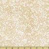 Cotton Fairy Frost Metallic Glitter Gold on White Cotton Fabric Print by The Yard (CM0376-TWIN-D) view 1
