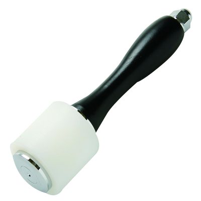 Craft Sha 210mm Solid Wood & Polyester Leathercraft Maul, Hammer Leather Tool & Leatherwork 17oz 480g Wooden Handle Leatherworking Mallet for Punching Holes, Stamping, Making Stitching or Lacing Holes