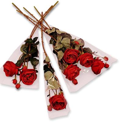 Clear Floral Sleeves 18" X 4" X 16" | Quantity: 1000