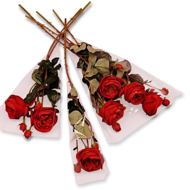 Clear Floral Sleeves 18" X 4" X 16" | Quantity: 1000