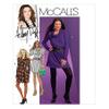 McCall's M5699 Misses' Hilary Duff Dresses, Size AX5, 4, 6, 8, 10, 12 view 2