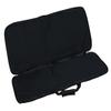 Bowed Psaltery Carrying Case, Black Nylon, Embroidered With Folkcraft Logo view 2