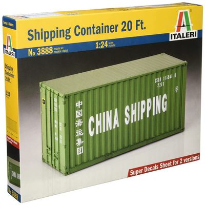 Italeri 20' Container,Grey