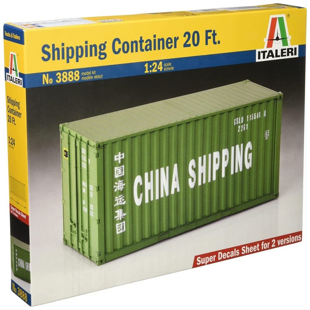 Italeri 20' Container,Grey