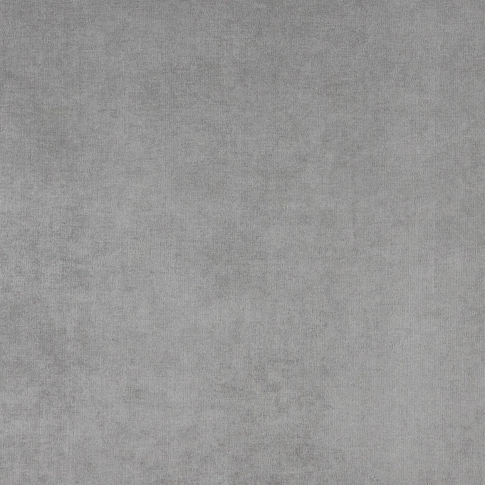 Grey Solid Woven Velvet Upholstery Fabric by The Yard from Microtex - SKU: McLeod Sterling
