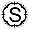 Self Ink Stamp|Personalized Stamp| Rubber Stamp|Ink Stamp| Customized Stamp| Monogram Stamp | Shiny 532 Round Custom Monogram Stamp Style 06 view 2