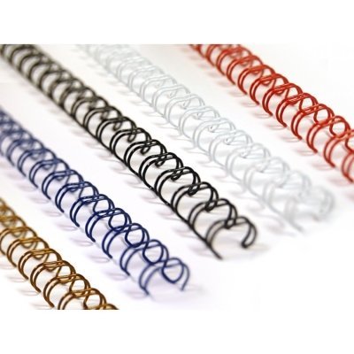 Black 3/4" Twin Loop Wire-O