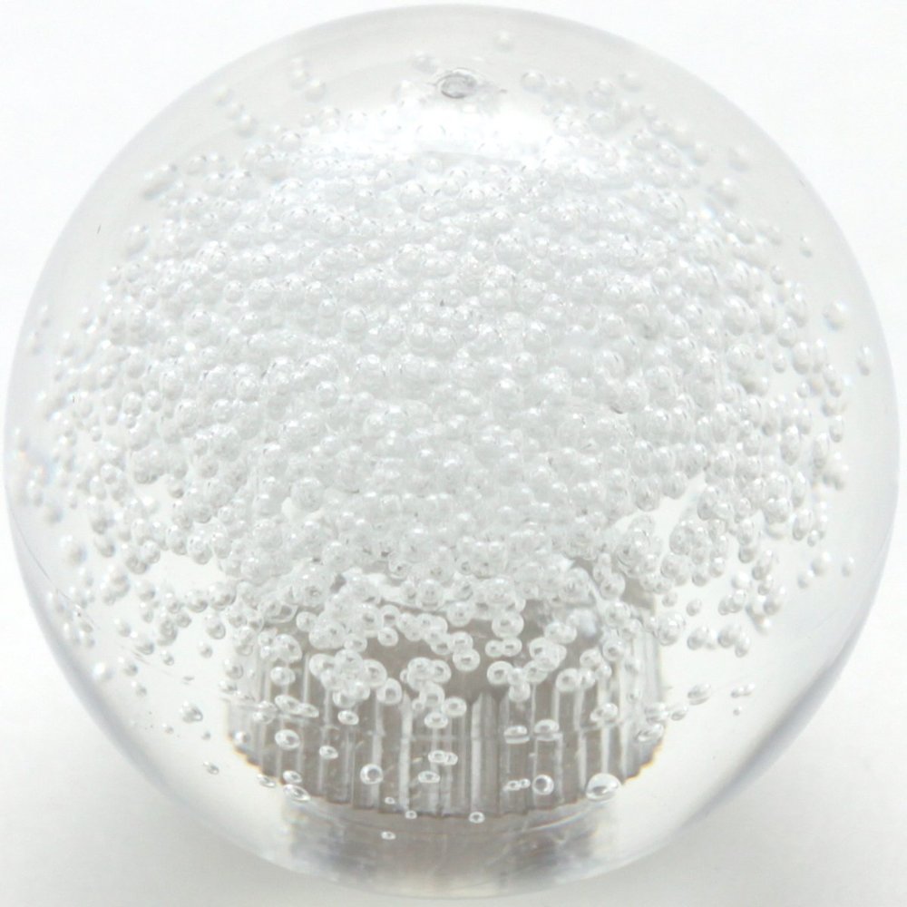 Arcade Joystick Crystal Light Up Ball Top - Clear, by RetroArcade.us