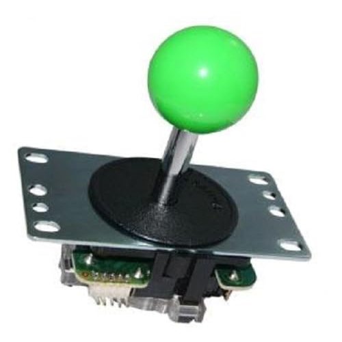 Sanwa Original Arcade Joystick with Green Ball, 4-way or 8-way positions, JLF-TP-8YT-SK