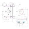 Arcade Joystick with Red Ball - Switchable from 8-Way to 4-Way Operation Price Each view 2