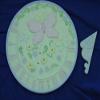 Butterfly Sundial Plastic Craft Mold for Making into Concrete Stepping Stones 1046 view 2