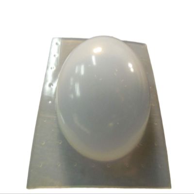 3 Inch 1/2 Half Ball Plastic Craft Mold use Soap for soap Making or Cement for Garden Stones Qty -2 4603