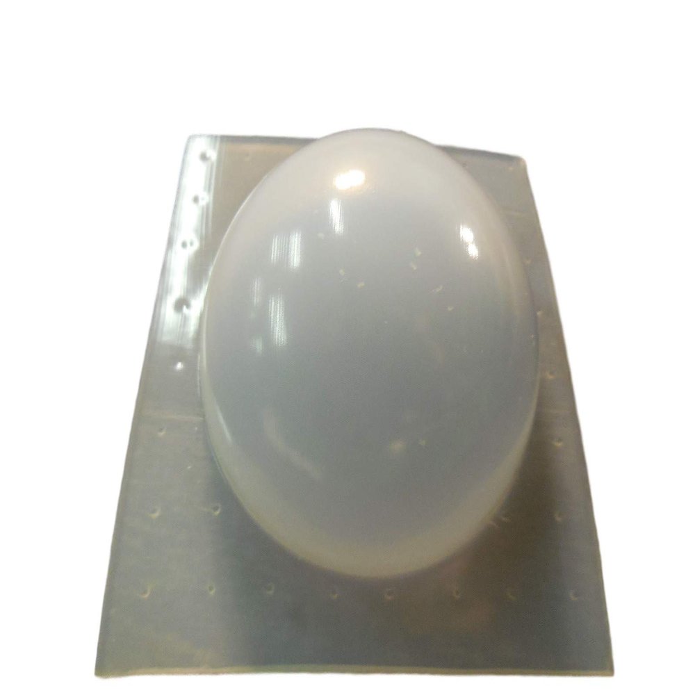 3 Inch 1/2 Half Ball Plastic Craft Mold use Soap for soap Making or Cement for Garden Stones Qty -2 4603