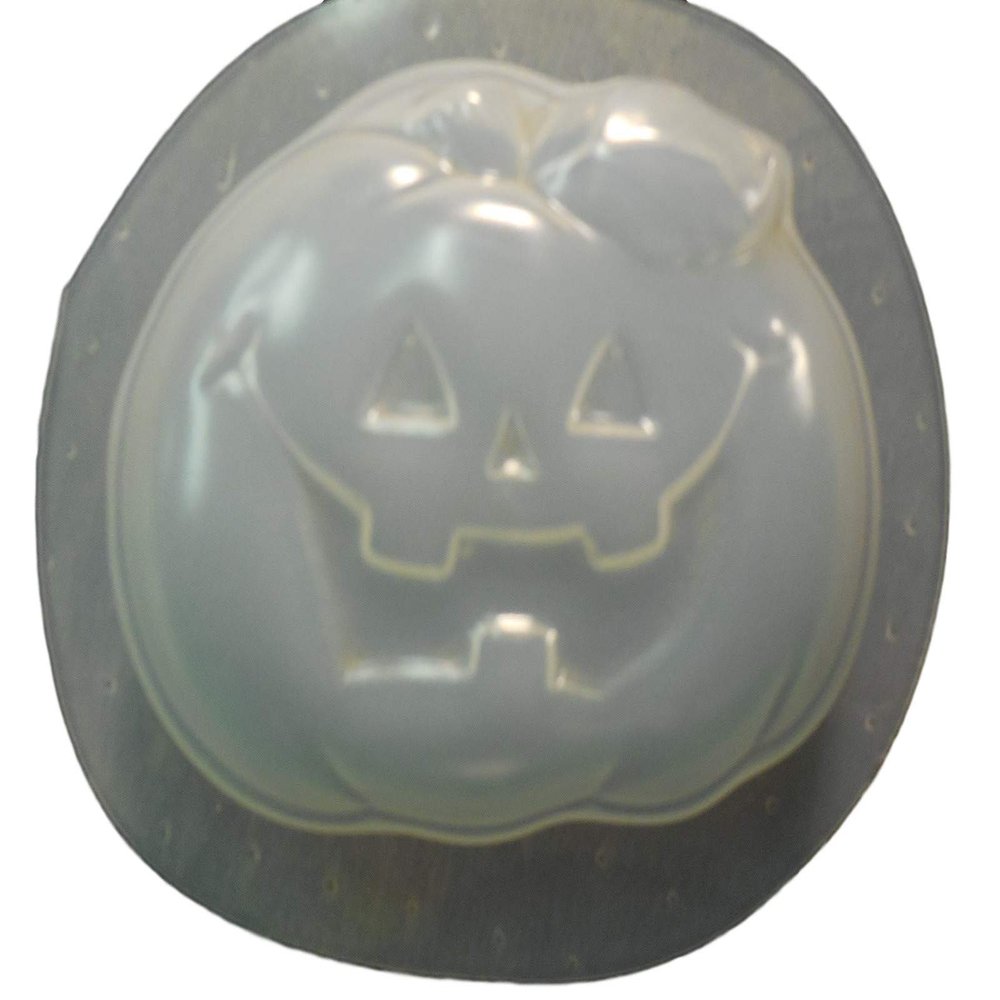 4 inch Fall Halloween Pumpkin Plastic Craft Mold use Soap for soap Making or Cement or Garden Stones Qty 2-4611
