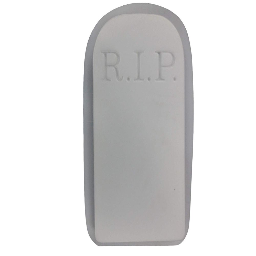 RIP Tombstone Plastic Craft Mold to use with Concrete or Plaster 8010
