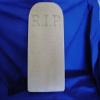 RIP Tombstone Plastic Craft Mold to use with Concrete or Plaster 8010 view 2
