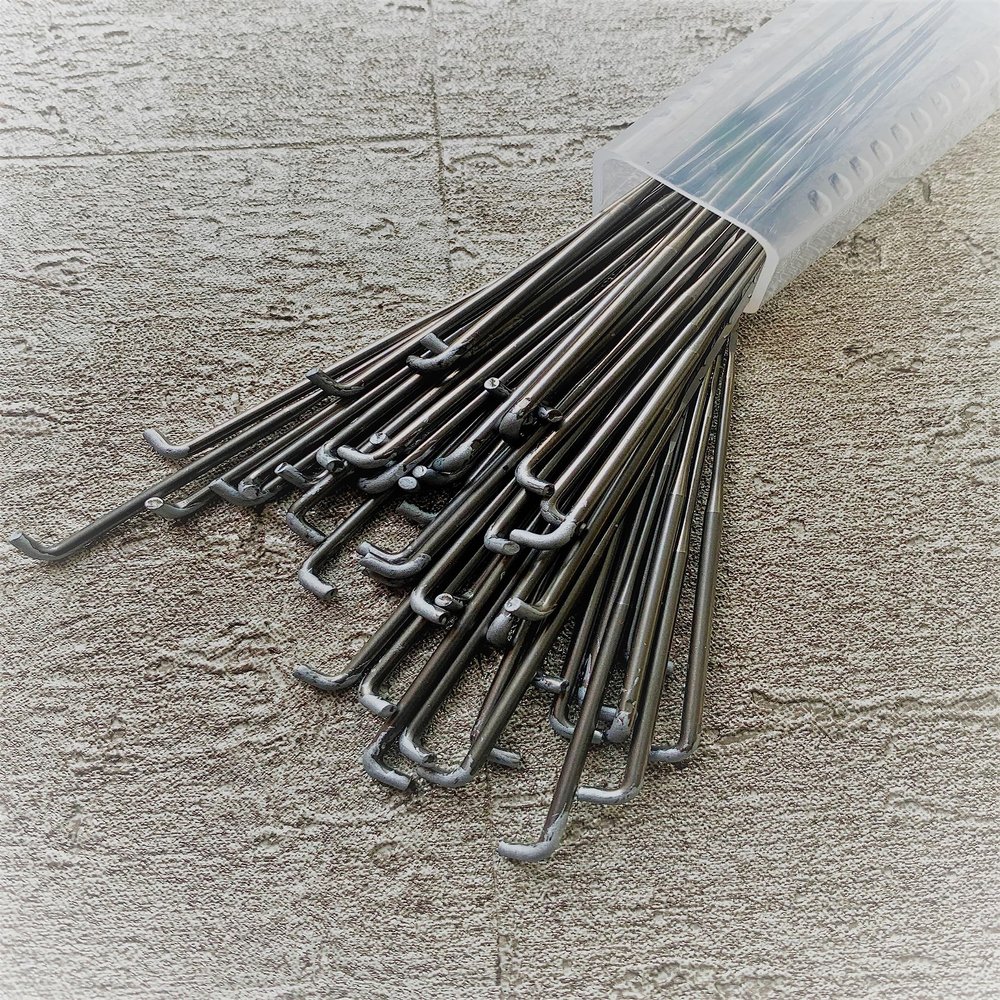 heidifeathers 30 Triangular Felting Needles - Gauge 32 (Silver tip) Coarse Fibres