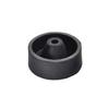 2" 50 mm Rubber Sprue Base Jewelry Lost Wax Casting Flask Ring Tree C Style view 1