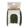 The Beadsmith Leather Cord Dyed Antique Dark Green 1.5mm Spool 25 Yards/22.86 Meters Indian Leather Thong Ideal for Braiding, Beading, Necklaces, Fine Lacing, Hair Accessories & DIY Jewelry Making view 2