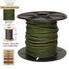 The Beadsmith Leather Cord Dyed Antique Dark Green 1.5mm Spool 25 Yards/22.86 Meters Indian Leather Thong Ideal for Braiding, Beading, Necklaces, Fine Lacing, Hair Accessories & DIY Jewelry Making view 4