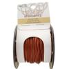 The Beadsmith Leather Cord Metallic Copper 1.5mm Spool 25 Yards/22.86 Meters Indian Leather Thong Ideal for Braiding, Beading, Necklaces, Fine Lacing, Hair Accessories & DIY Jewelry Making view 2
