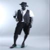 Male Mannequin Gloss Black (Abstract) view 1