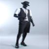 Male Mannequin Gloss Black (Abstract) view 3