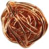 Bead, Tiny Handmade Bright Solid Copper Round Bead 12mm (2) view 1