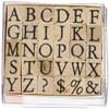 Artemio ARTA61 Stamps Set Alphabet Upper Case-1Cm view 1