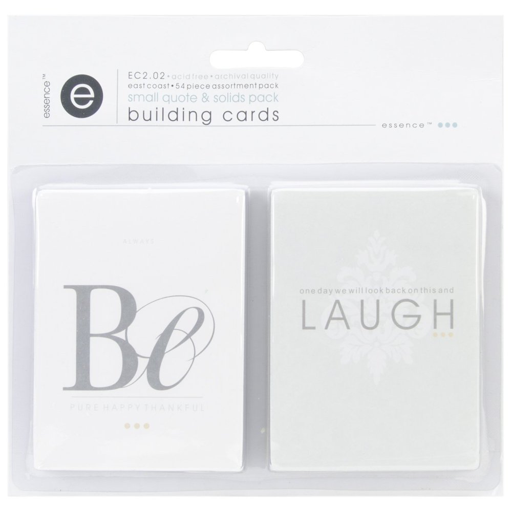 Ruby Rock-It Essence East Coast Cards, 3 by 4-Inch, Quote, 54-Pack