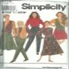 Simplicity 8016PP Sewintg Pattern Misses Easy To Sew Skirt Pants Top & Vest Size 12-18 view 1