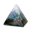 2 Oz Rainbow Dichroic Coarse Frit On Clear- 90 Coe view 2