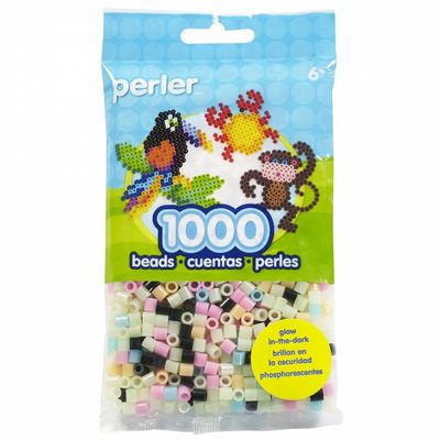 Perler Glow Mix Beads Pack (1000-Piece)