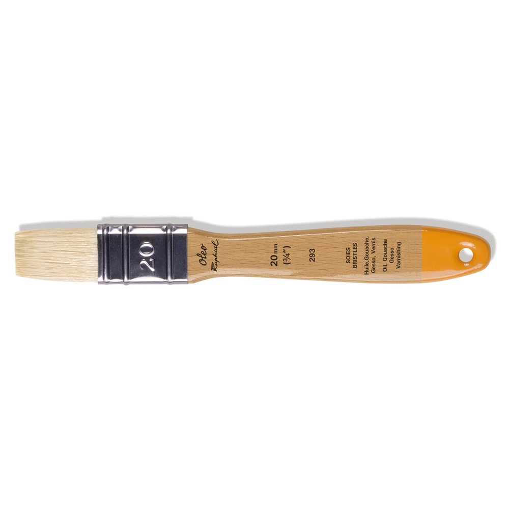Raphael Oleo Flat Oil Brush, Size 20 (3/4")