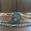 Bezel Round October Floating Locket Charm view 3