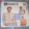 Sewing with Nancy Unlined Vest McCall's Sewing Pattern 9242 view 1