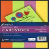 Neon Bright Colors Printable Cardstock Paper 8 1/2"x11" - Inkjet/Laser - 4 Colors - 50 Sheets view 1