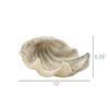 HomArt Cement Cast Clam Shell - Antique White (1) view 3