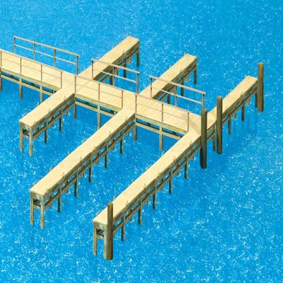 Preiser 17315 Landing Stages