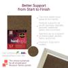 Ampersand Art Supply Hardboard Wood Painting Panel: Museum Series Hardbord, 24" x 36", 2 Inch Cradled Profile view 2