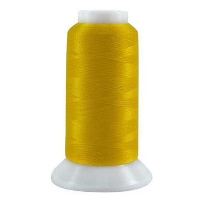Superior Threads Bottom Line 2-Ply 60-Weight Polyester Embroidery Quilting Sewing Thread - 3,000 Yard Cone (#641 Bright Yellow)