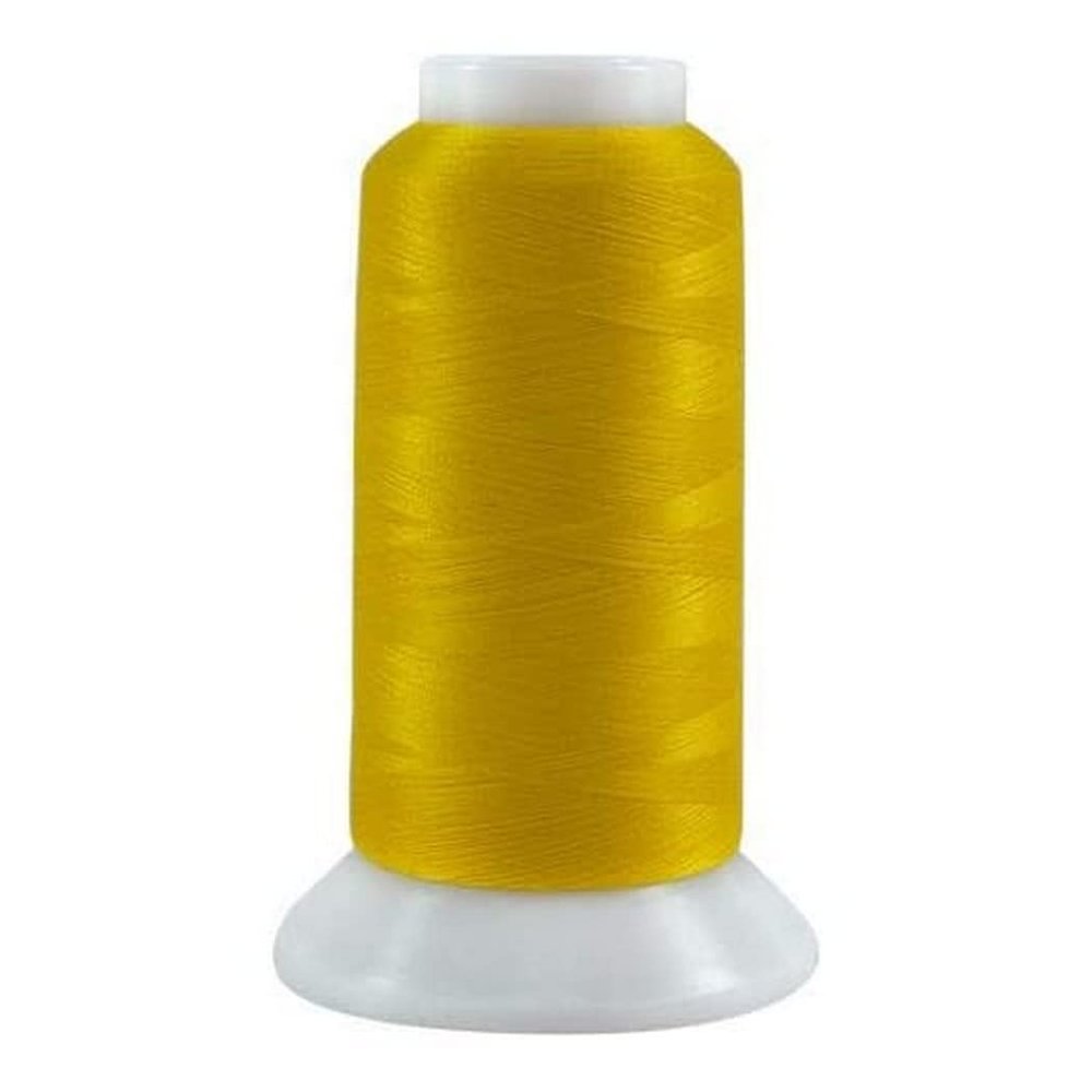 Superior Threads Bottom Line 2-Ply 60-Weight Polyester Embroidery Quilting Sewing Thread - 3,000 Yard Cone (#641 Bright Yellow)