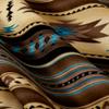 Elizabeth's Studio Sepia Yard Tucson Stone Fabric view 3