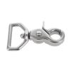 Buckleguy.com 3002A Nickel Matte, Swivel Trigger Snap, Solid Brass-LL, 1-1/2" view 2
